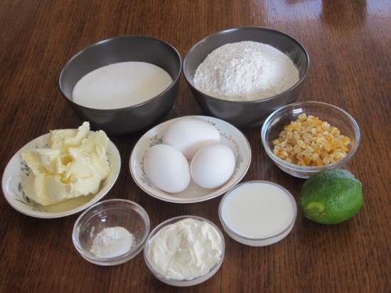 Citrus and Sour Cream Cake myfavouritepastime.com