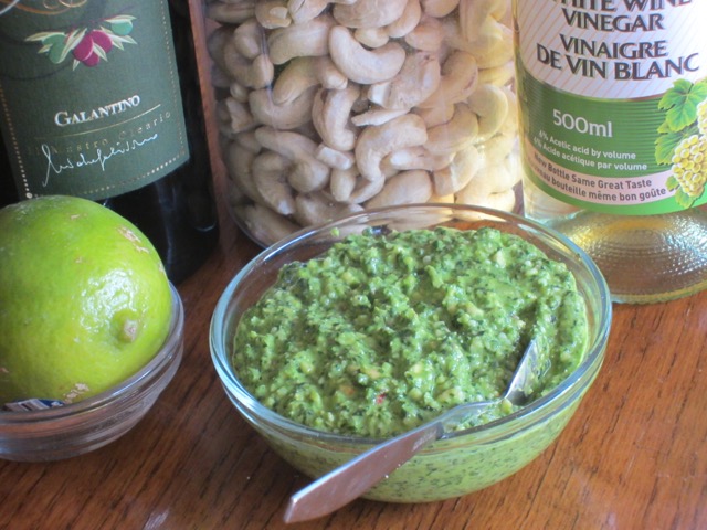 Baby Spinach Cashew and Parmesan Dip myfavouritepastime.com