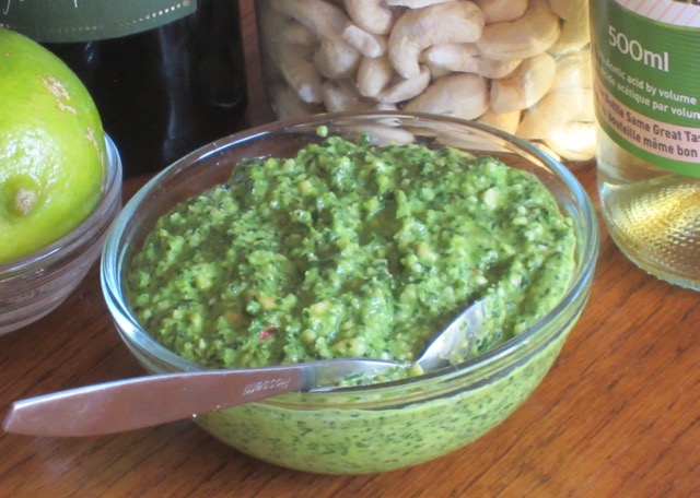 Baby Spinach Cashew and Parmesan Dip myfavouritepastime.com