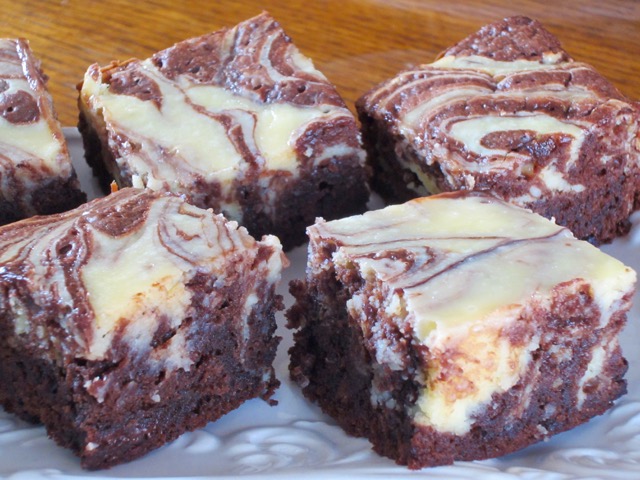 Rachel Allen's Cheesecake Brownies myfavouritepastime.com
