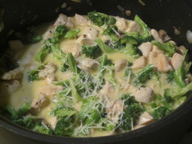 Pasta with Blue Cheese Sauce myfavouritepastime.com