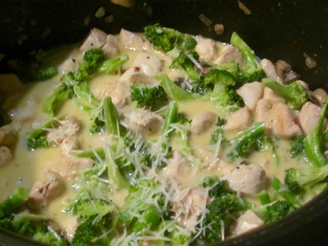 Pasta with Blue Cheese Sauce myfavouritepastime.com