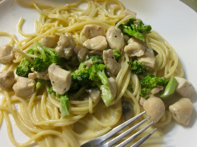 Pasta with Blue Cheese Sauce myfavouritepastime.com