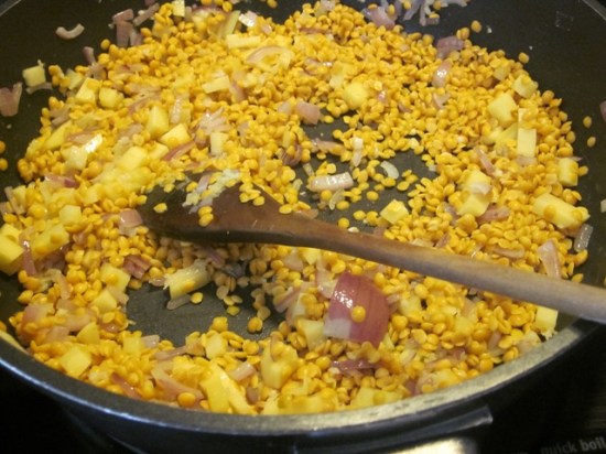 Brown Rice with Toor Dal