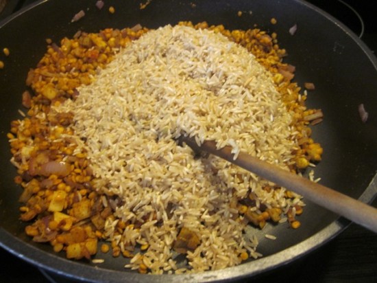 Brown Rice with Toor Dal myfavouritepastime.com