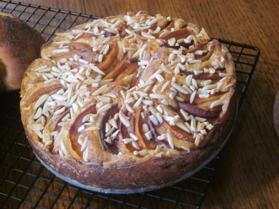 Peach and Almond Cake myfavouritepastime.com