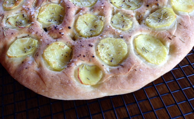 Potato Focaccia Pugliese myfavouritepastime.com
