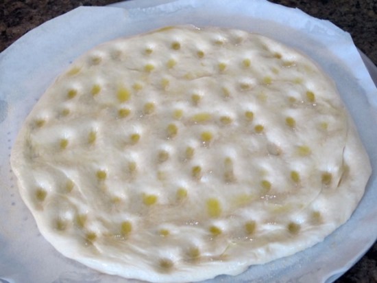 Potato Focaccia Pugliese myfavouritepastime.com