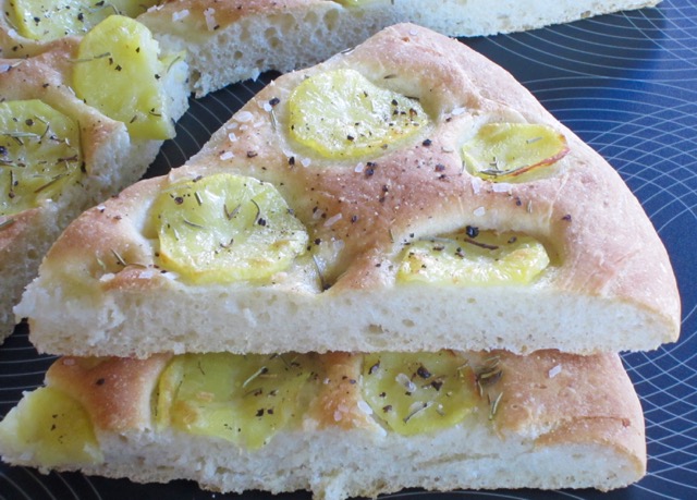 Potato Focaccia Pugliese myfavouritepastime.com
