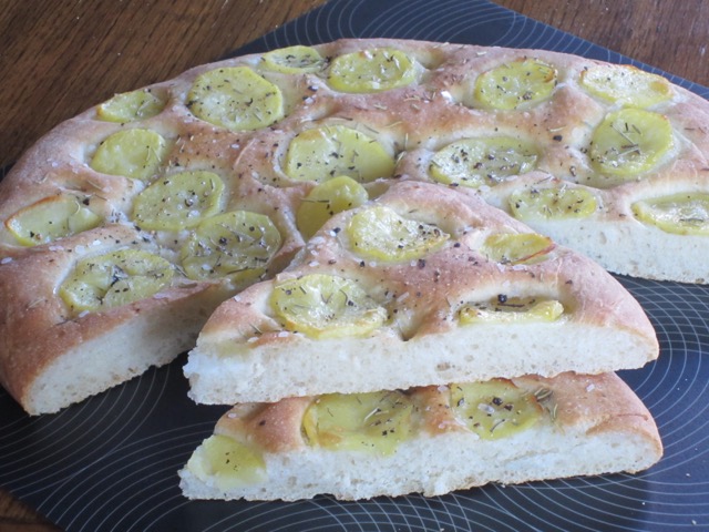 Potato Focaccia Pugliese myfavouritepastime.com