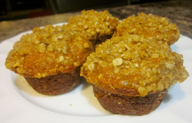 Carrot Walnut Muffins with Streusel Topping myfavouritepastime.com