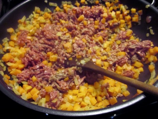 Rice with Ground Beef and Carrots myfavouritepastime.com