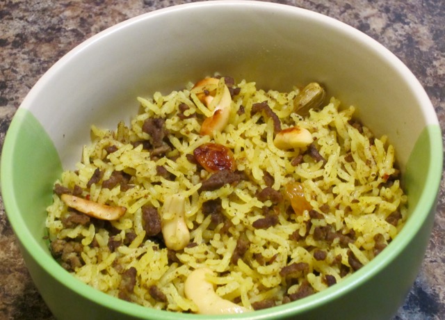 Kheema Pilau myfavouritepastime.com