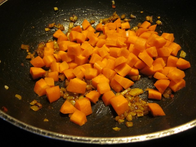 View of Baked Brown Rice with Carrots and Coconut Milk – My Favourite Pastime