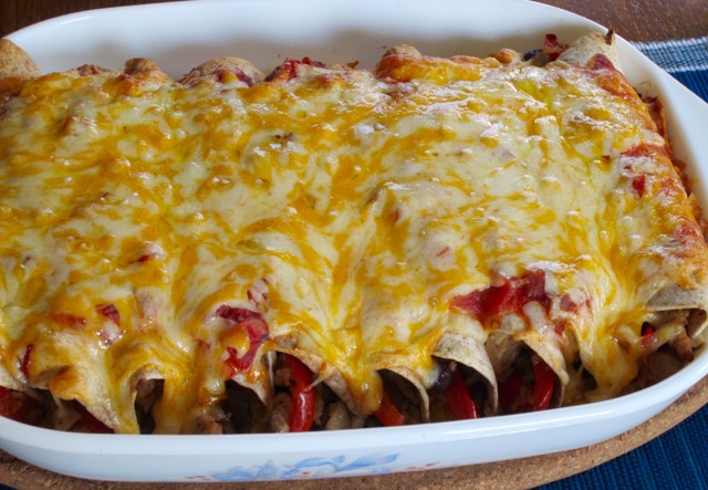 Baked Pork Burrito myfavouritepastime.com