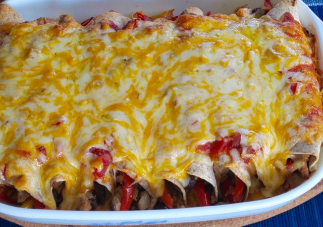 Baked Pork Burrito myfavouritepastime.com