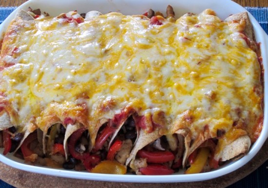 Baked Pork Burrito myfavouritepastime.com