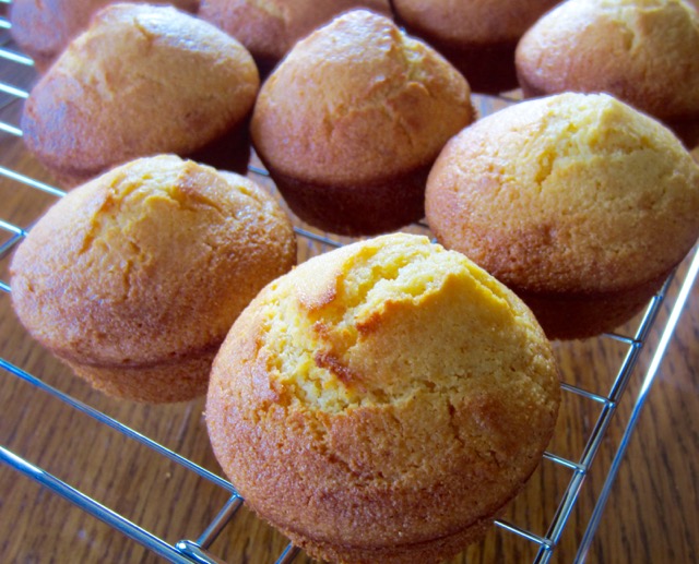 Honey Cornmeal Muffins myfavouritepastime.com