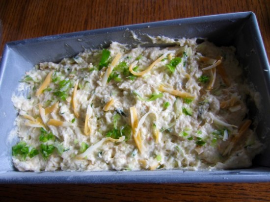 Savoury Zucchini Green Onions and Cheese Bread myfavouritepastime.com