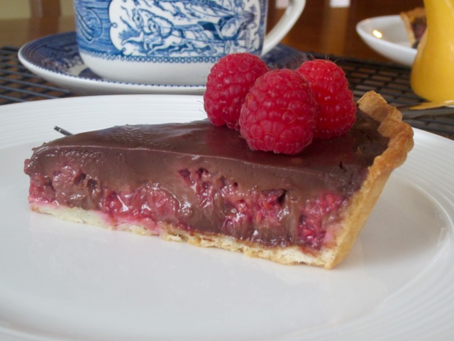 Rasberry Roux Michel Roux’s Chocolate and Raspberry Tart – My Favourite Pastime