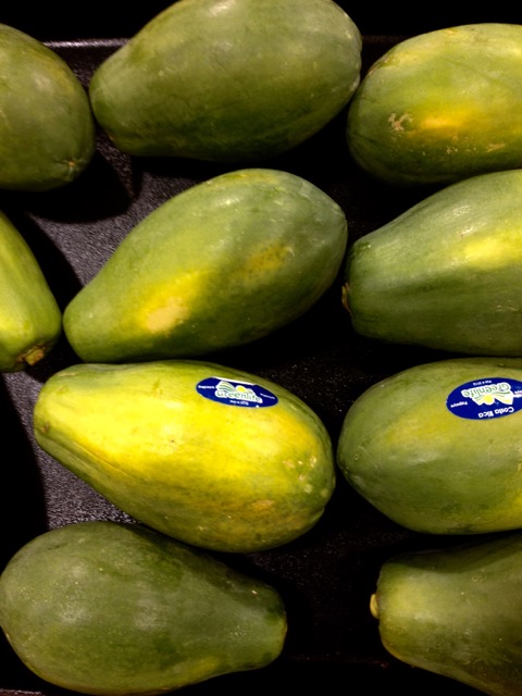 Papaya (Carica papaya) myfavouritepastime.com