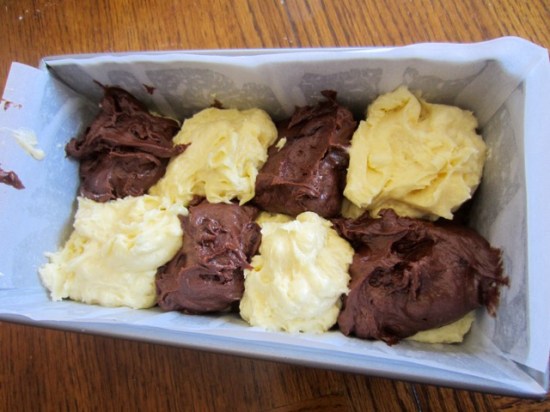 Chocolate Chip Marble Pound Cake myfavouritepastime.com