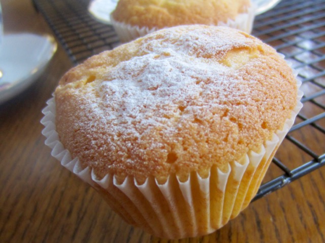 Lemon Sour Cream Muffins myfavouritepastime.com