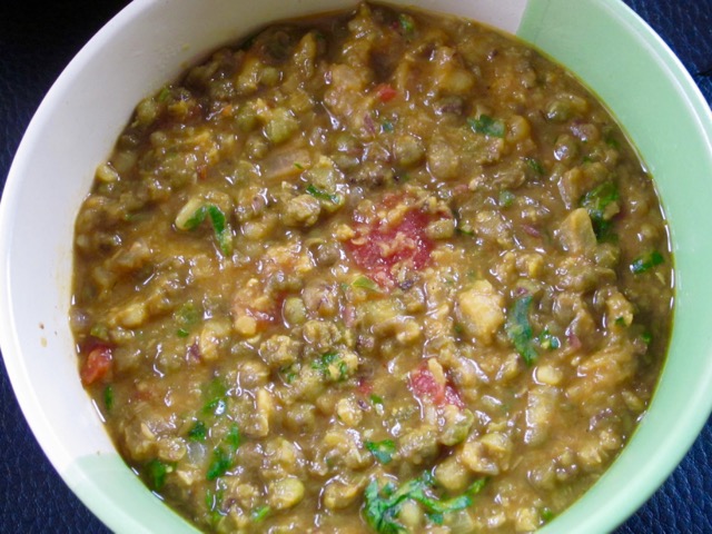 Whole Green Gram Soup (Sabut Mung Dal) myfavouritepastime.com