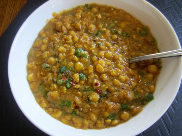 Chana Dal Soup (Split Chickpea Soup) myfavouritepastime.com