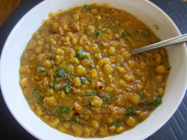 Chana Dal Soup (Split Chickpea Soup) myfavouritepastime.com