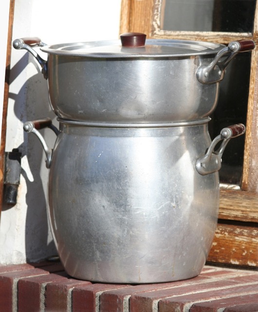 Traditional Couscous Steamer (Taseksut or couscoussier)