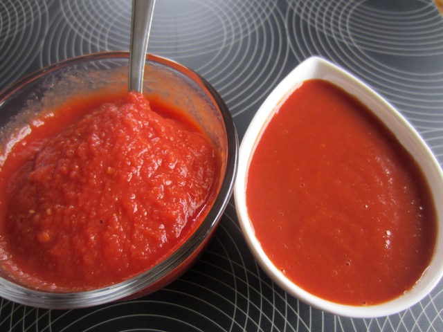 Crushed and Strained tomatoes myfavouritepastime.com