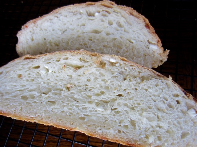 No-Knead Feta Cheese Bread myfavouritepastime.com