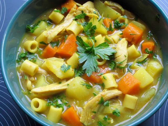 Hearty Left-over Turkey Soup myfavouritepastime.com