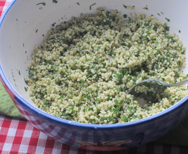 Millet Tabbouleh myfavouritepastime.com