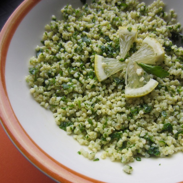 Millet Tabbouleh myfavouritepastime.com