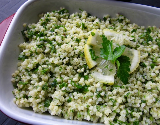 Millet Tabbouleh myfavouritepastime.com