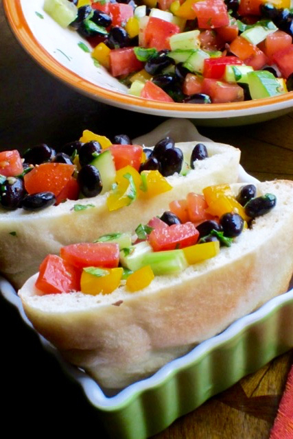 Black Bean Salad myfavouritepastime.com