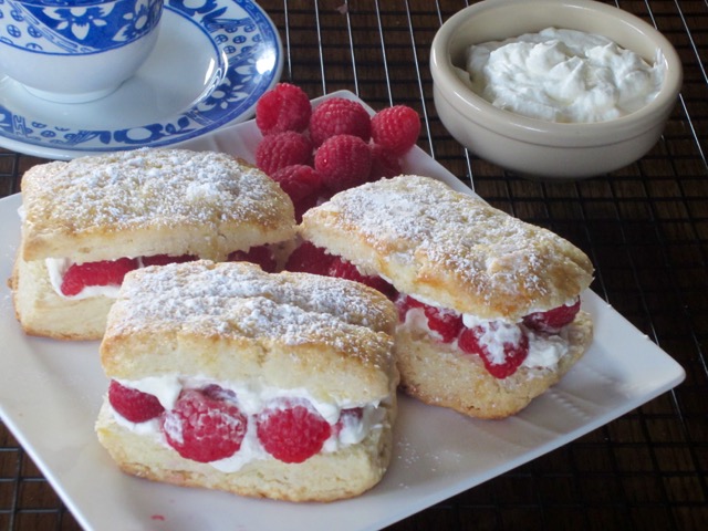 Raspberry Shortcakes myfavouritepastime.com