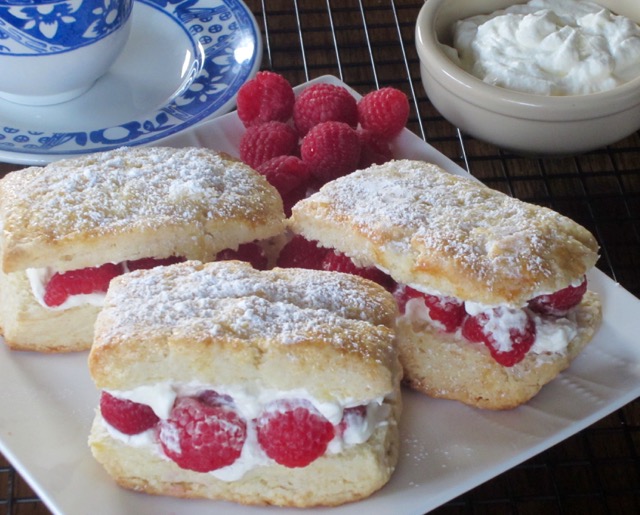 Raspberry Shortcakes myfavouritepastime.com