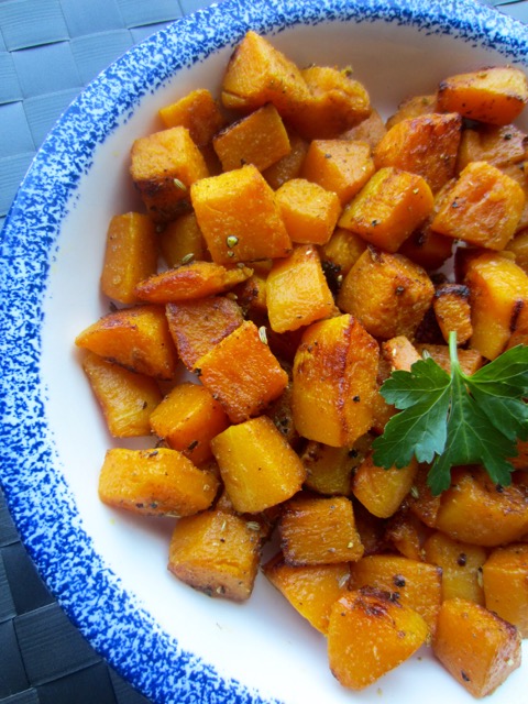 Lemon Fennel and Coriander Roasted Butternut Squash myfavouritepastime.com