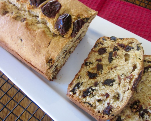 Whole Wheat Date Orange and Prune Loaf myfavouritepastime.com
