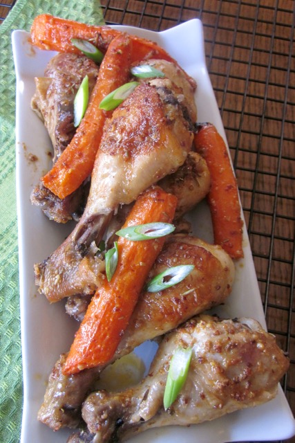 Rosemary Lemon and Mustard Chicken Drumsticks myfavouritepastime.com