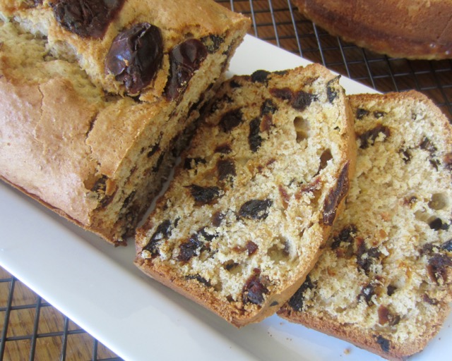 Whole Wheat Date Orange and Prune Loaf myfavouritepastime.com