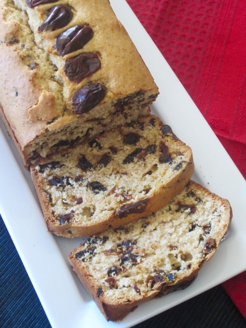Whole Wheat Date Orange and Prune Loaf myfavouritepastime.com