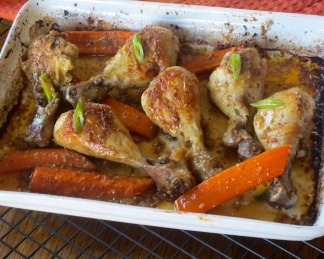 Rosemary Lemon and Mustard Chicken Drumsticks myfavouritepastime.com