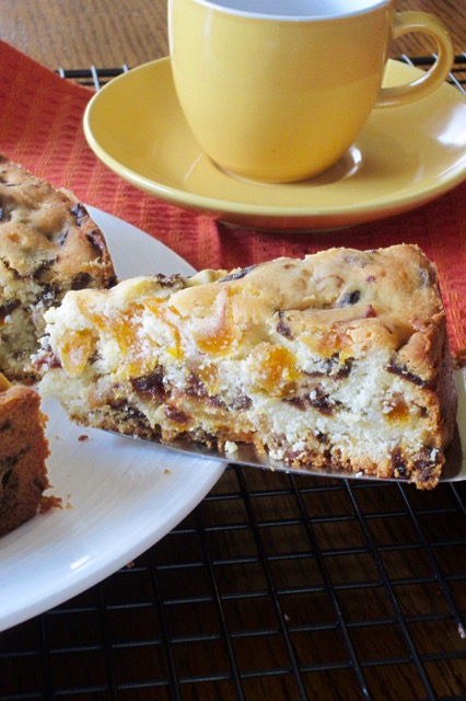 Cream Cheese Fruit Cake myfavouritpastime.com