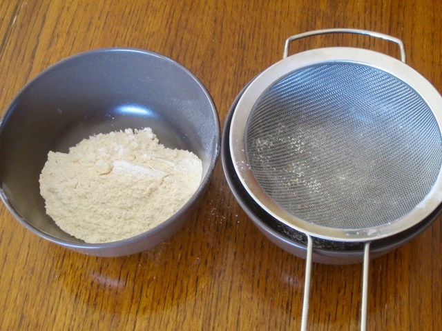 Sifted Atta flour from India myfavouritepastime.com
