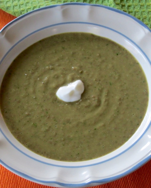 Whole Masoor Dal and Zucchini Soup (Brown Lentil Soup) myfavouritepastime.com